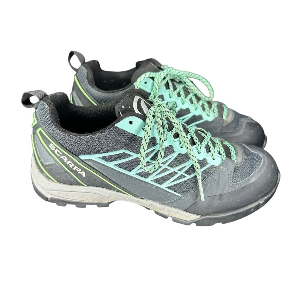 SCARPA Women's Epic Lite Wmn Hiking Shoe - Size 6.5 Gray / Blue